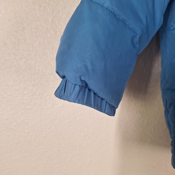 Kids Puffer Jacket Blue GAP Size XS - Picture 3 of 13